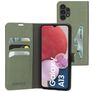 Mobiparts Classic Wallet Housse Samsung Galaxy A13 4G Etui Porte-Monnaie - Stone Green
