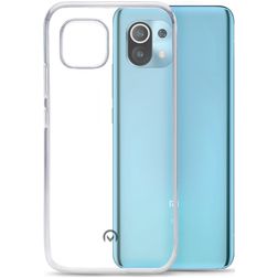 Mobilize Gelly Coque Transparente Xiaomi Mi 11 Coque arrière en TPU Souple - Transparent