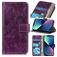 Mobigear Basic Housse iPhone 14 Etui Porte-Monnaie - Violet