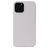 Mobigear Rubber Touch Coque iPhone 13 Pro Coque arrière en Silicone - Blanc