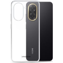 Mobilize Gelly Case Coque Transparente Xiaomi Redmi A5 Coque arrière en TPU Souple - Transparent