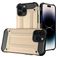 Mobigear Outdoor Coque iPhone 14 Pro Coque arrière Rigide Anti-Chocs - Or