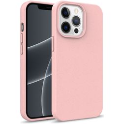 Mobigear Bio Coque iPhone 13 Coque arrière en Eco-Friendly - Rose