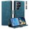CaseMe 013 Housse Samsung Galaxy S26 Ultra Etui Porte-Monnaie - Bleu