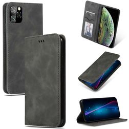 Mobigear Retro Slim Housse iPhone 11 Pro Max Etui - Gris