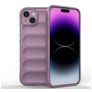 Mobigear Bumpy Coque iPhone 15 Plus Coque arrière en TPU Souple - Violet