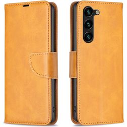 Mobigear Excellent Housse Samsung Galaxy S24 Plus Etui Porte-Monnaie - Cognac