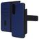 Mobiparts Housse Samsung Galaxy A17 Etui avec Coque Détachable en Cuir Véritable Porte-Monnaie - Bleu