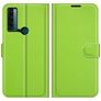 Mobigear Classic Housse TCL 20 SE Etui Porte-Monnaie - Vert