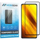 Mobigear Premium POCO X3 Verre trempé Protection d'écran - Compatible Coque - Noir