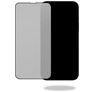 Mobilize iPhone 15 Pro Max Verre trempé Protection d'écran Confidentialité - Compatible Coque - Noir