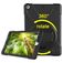 Mobigear SureGrip XGuard Coque iPad 6 (2018) Coque arrière en Plastique rigide,Silicone + Support Amovible - Noir