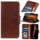 Mobigear Classy Housse Motorola Moto E22 Etui Porte-Monnaie - Marron