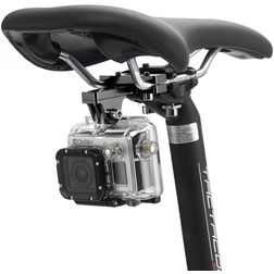 Puluz GoPro Saddle Support Vélo Cadre de vélo Pince - Universal - Noir