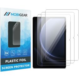 Mobigear Samsung Galaxy Tab S9 FE Plus Protection d'écran Film - Compatible Coque (Lot de 3)