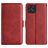 Mobigear Slim Magnet HONOR X8 Étui Portefeuille - Rouge