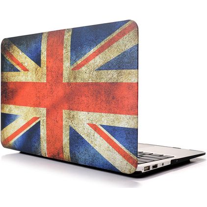 Mobigear Design MacBook Air 13 pouces (2010-2019) Coque rigide pour MacBook - UK Flag - Modèle A1369 / A1466