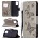 Mobigear Butterfly POCO M3 Étui Portefeuille - Gris
