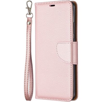 Mobigear Excellent Housse Huawei P40 Pro Etui Porte-Monnaie - Rose doré