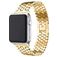 Mobigear Honeycomb Bracelet Acier Apple Watch Fermeture boucle ardillon - 42/41/40/38 mm - Or