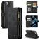 Caseme C30 Housse iPhone 13 Etui Porte-Monnaie - Noir