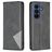 Mobigear Rhombus Slim Housse Samsung Galaxy A37 Etui - Noir