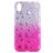 Mobigear Design Coque iPhone XS Max Coque arrière en TPU Souple - Magenta