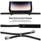 Mobigear Lanyard iPhone 15 Pro Coque avec cordon en Silicone - Noir
