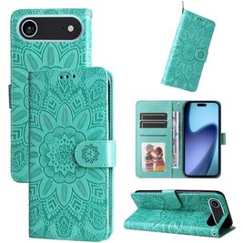 Mobigear Sunflower Housse iPhone Air Etui Porte-Monnaie - Vert