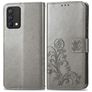 Mobigear Clover Housse Realme GT Master Edition Etui Porte-Monnaie - Gris