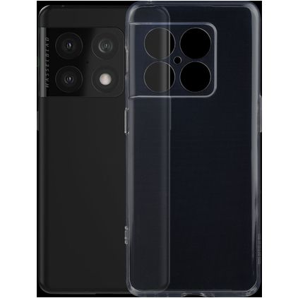 Mobigear Ultra Thin Coque Transparente OnePlus 10 Pro Coque arrière en TPU Souple Extra-fin - Transparent