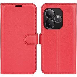 Mobigear Classic Housse Realme GT 6 Etui Porte-Monnaie - Magenta