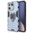 Mobigear Armor Ring Coque Xiaomi 13 Coque arrière Rigide Anti-Chocs avec Anneau-Support - Bleu Marin