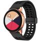 Mobigear Sport Plus Mag Bracelet Silicone Smartwatch Fermeture magnétique - Connexion universelle de 22 mm - Noir