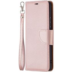Mobigear Excellent Housse Xiaomi Redmi Note 10 Pro Etui Porte-Monnaie - Rose doré