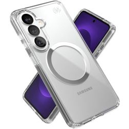 Speck Presidio2 Coque Transparente Samsung Galaxy S26 MagSafe Coque arrière Rigide Anti-Chocs - Transparent