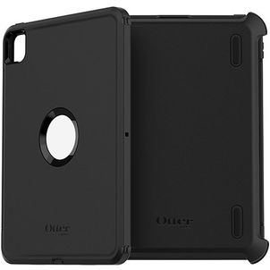 OtterBox Defender Coque iPad Pro 11 Pouces (2021) Coque Arrière Rigide Antichoc + Support Amovible - Noir