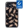 My Style Magneta Coque iPhone 12 Mini Coque arrière en TPU Souple - Golden Feathers