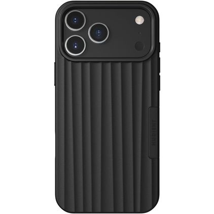 Nudient Bold Coque iPhone 18 Pro Max MagSafe Coque arrière Rigide - Charcoal Black