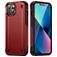 Mobigear Slim Armor iPhone 14 Plus Plastique rigide Coque arrière Antichoc - Rouge