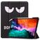 Mobigear Tri-Fold Gel Coque iPad Pro 12.9 Pouces (2021) Etui en TPU,Similicuir + Porte-crayon - Do Not Touch