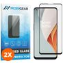 Mobigear Premium OnePlus Nord N100 Verre trempé Protection d'écran - Compatible coque - Noir (Lot de 2)