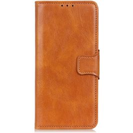 Mobigear Classy Housse Motorola Moto G60s Etui Porte-Monnaie - Cognac