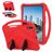 Mobigear AeroArmor Coque Samsung Galaxy Tab S11 Ultra Coque arrière en EVA + Porte-crayon + Support Amovible - Rouge