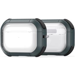 Mobigear Shockproof Coque rigide pour Apple AirPods Pro 1 - Vert