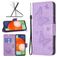 Mobigear Butterfly Housse Samsung Galaxy A13 4G Etui Porte-Monnaie - Violet