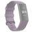 Mobigear Cross Bracelet Silicone Fitbit Charge 4 Fermeture boucle ardillon - Violet