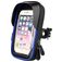 Mobigear Weather Shield Support vélo Fixation guidon Coque - Universel (max 17 cm x 9 cm) - Bleu