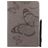 Mobigear Butterfly Coque iPad 7 (2019) Etui + Porte-crayon - Gris