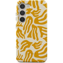 Burga Tough Coque Samsung Galaxy S23 Coque arrière Rigide Anti-Chocs - Sunbeams